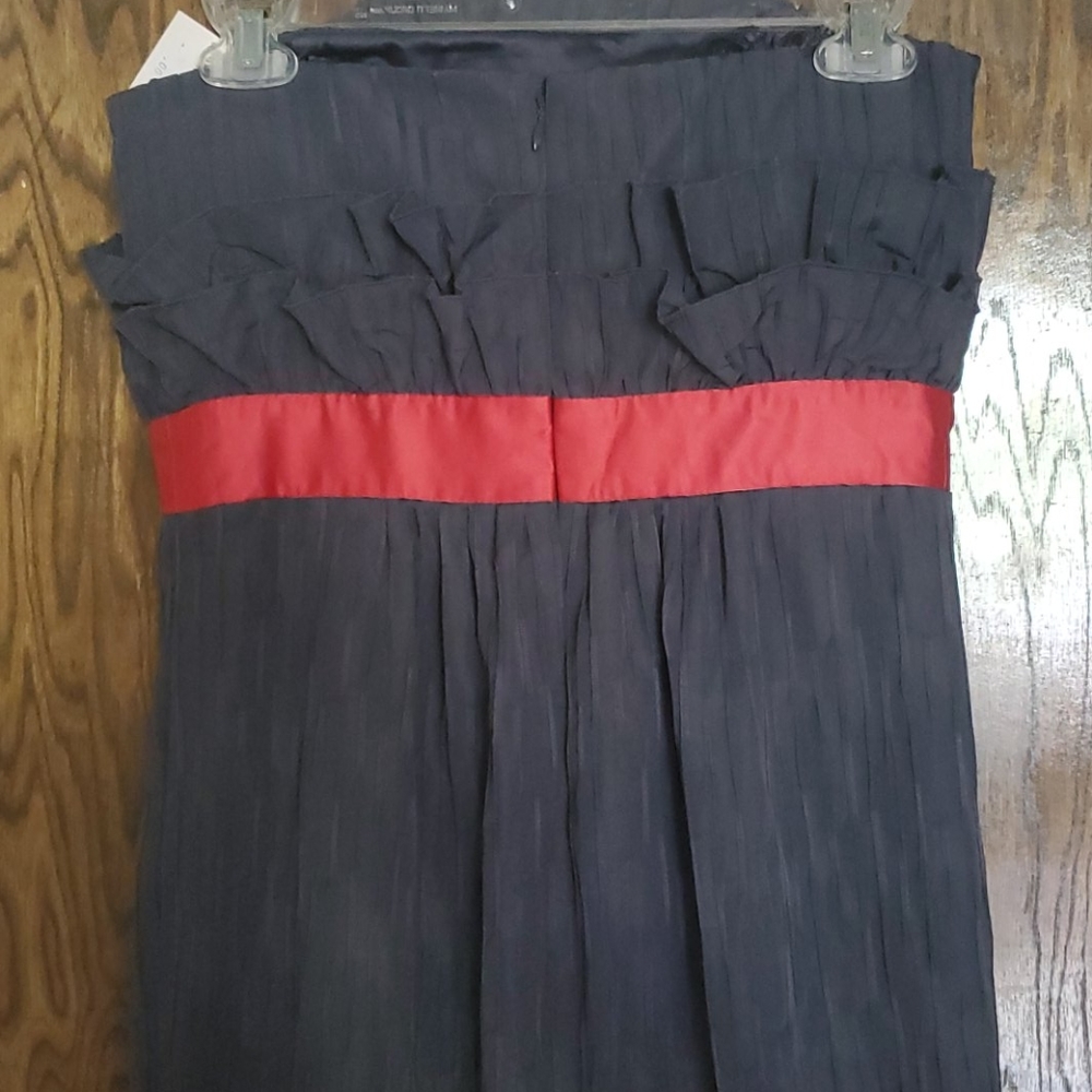 BCBGENARATION LONG STRAPLESS DRESS - Picture 8 of 8